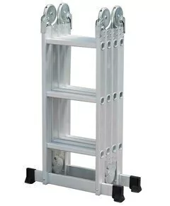 Escalera articulada de aluminio Lusqtoff 3X4
